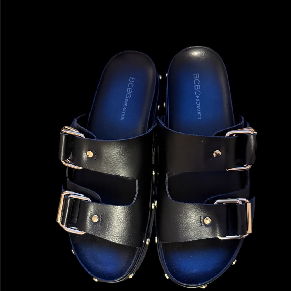 ✨ BCBG Generation Bamba Slip‑In Slides